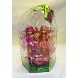 Barbie Petal Pixies Fairytopia Fairies Taffee and Airie Dolls *Very Rare* *New*